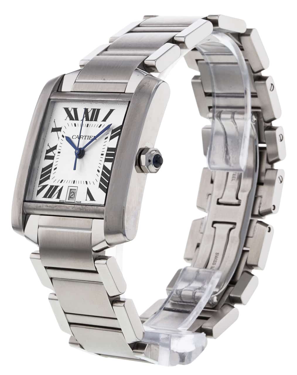 Pre Owned Cartier Tank Francaise W51002Q3 Watch Watchfinder Co